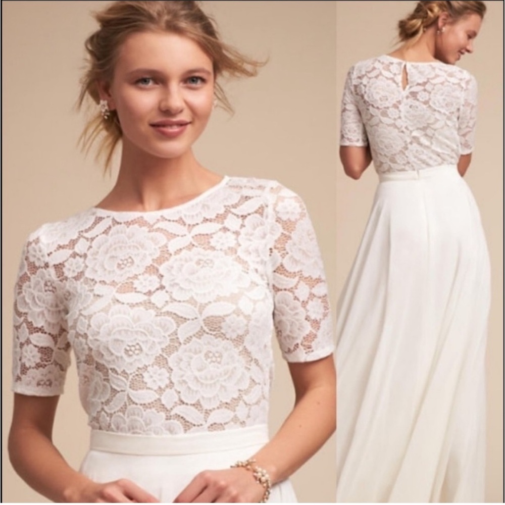NWOT Bhldn Jive Lace Top